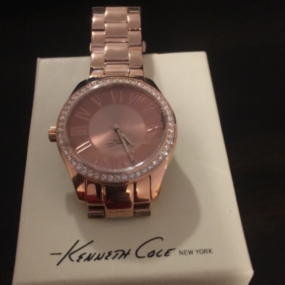 Rose Gold Kenneth Cole watch NEW in the box